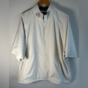 VTG Tommy Hilfiger Golf Short Sleeve Pullover Windbreaker 1/4 Zip Mens XXL 2005